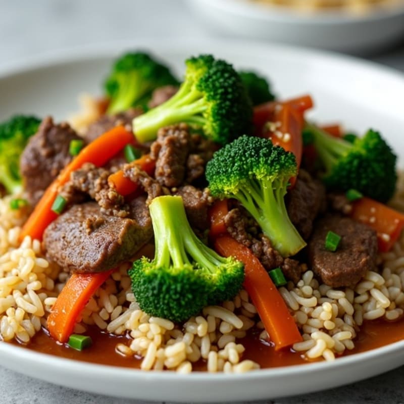 Lean Beef and Crispy Broccoli Stir-Fry