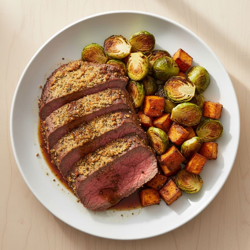 Tender Herb-Crusted Beef Roast