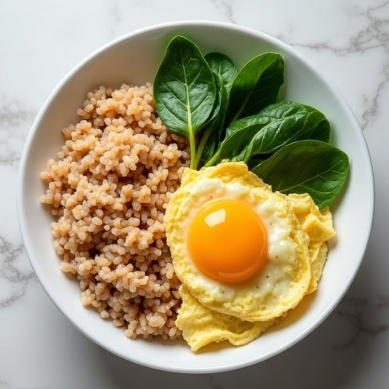Savory Tuna and Scrambled Egg Rice Bowl
