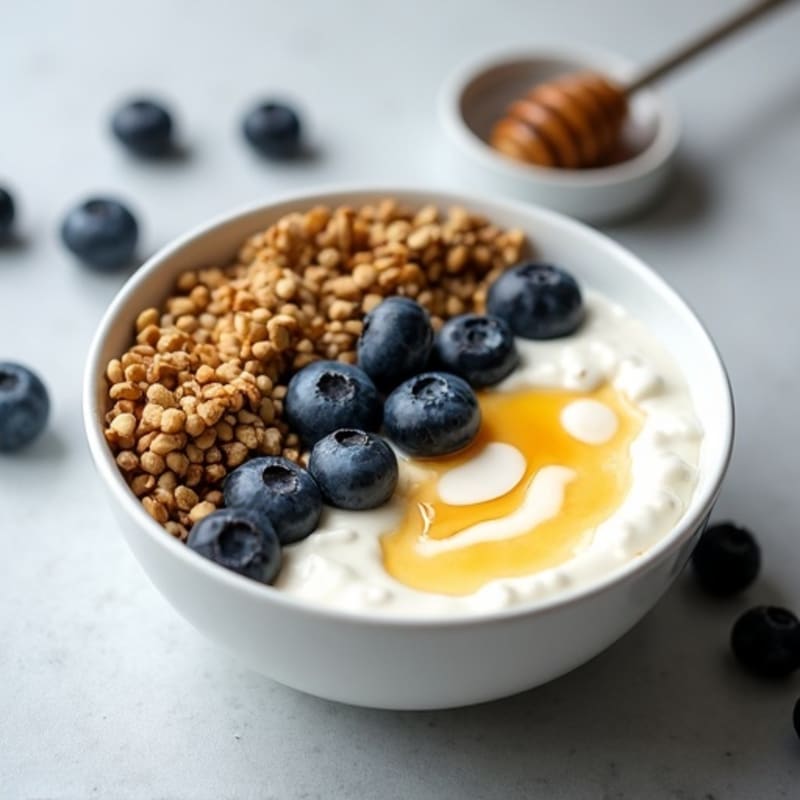 Silky Greek Yogurt Bowl with Hemp Seeds and Almond Butter