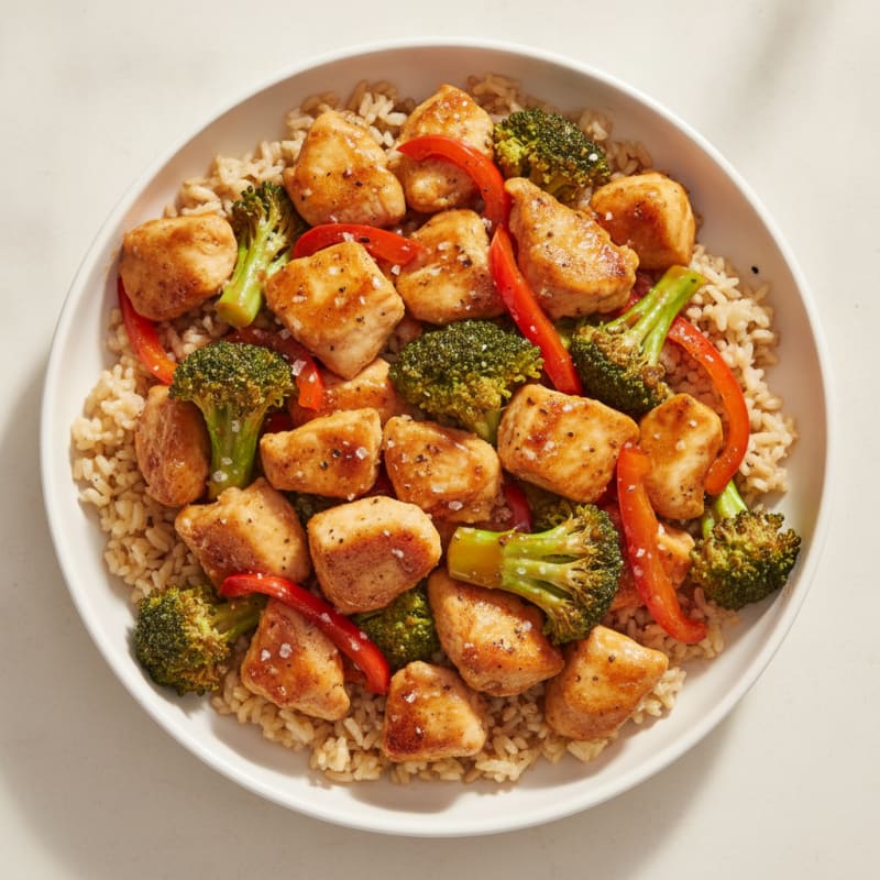 Teriyaki Chicken and Broccoli Stir-Fry