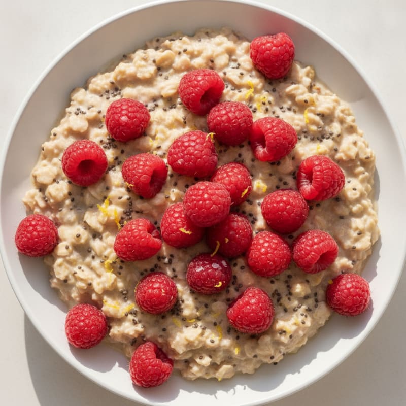 Bright Berry Protein Overnight Oats