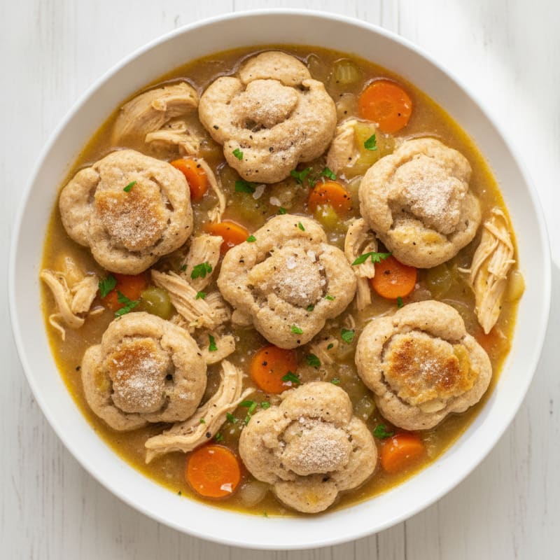 Homestyle Chicken and Dumplings