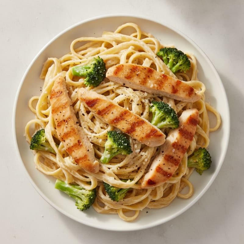 Chicken Alfredo Fettuccine Pasta