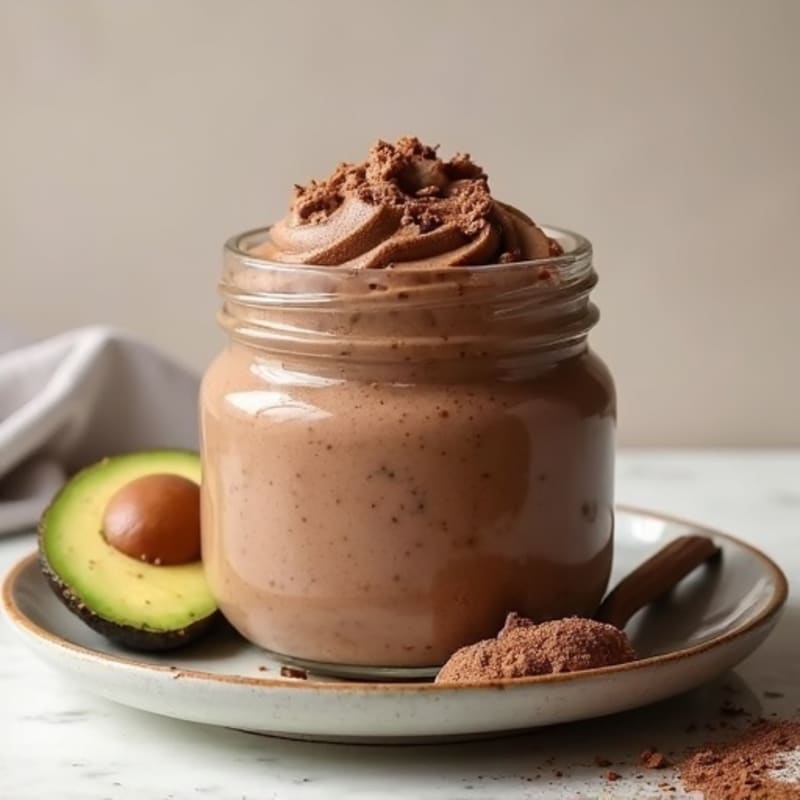 Creamy Avocado Chocolate Mousse