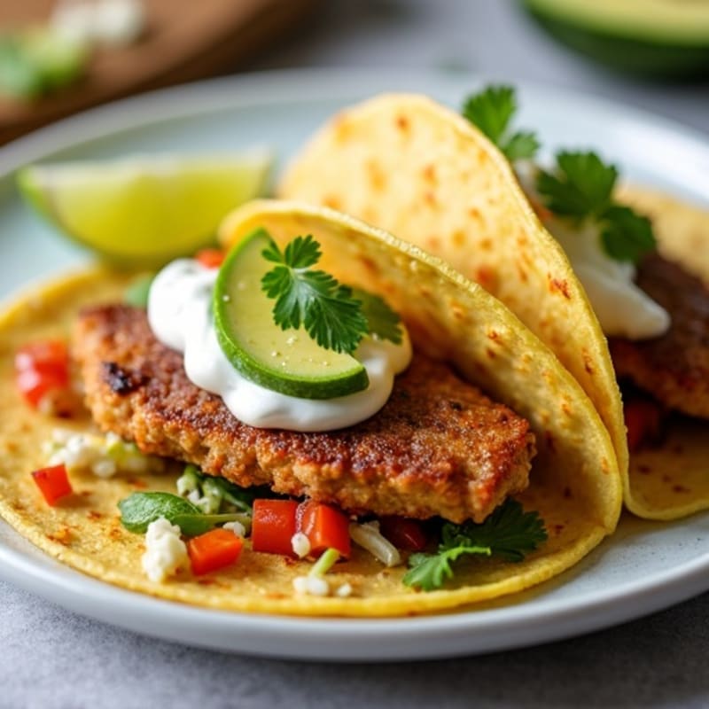 Crispy Slow-Cooked Pork Tacos with Zesty Cabbage Slaw