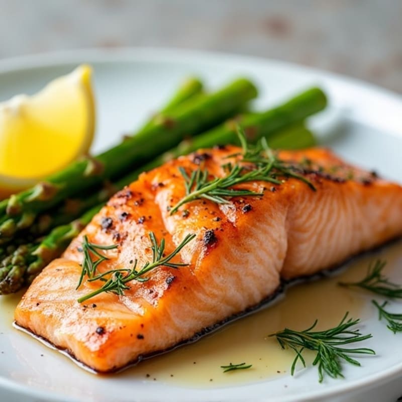 Lemon Herb Grilled Salmon
