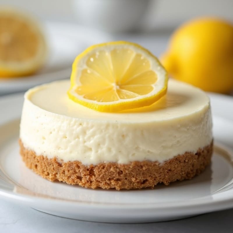 Creamy Greek Yogurt Protein Cheesecake