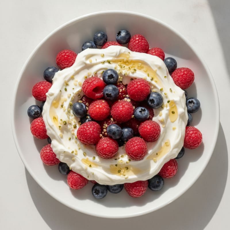 Quick Berry Yogurt Parfait