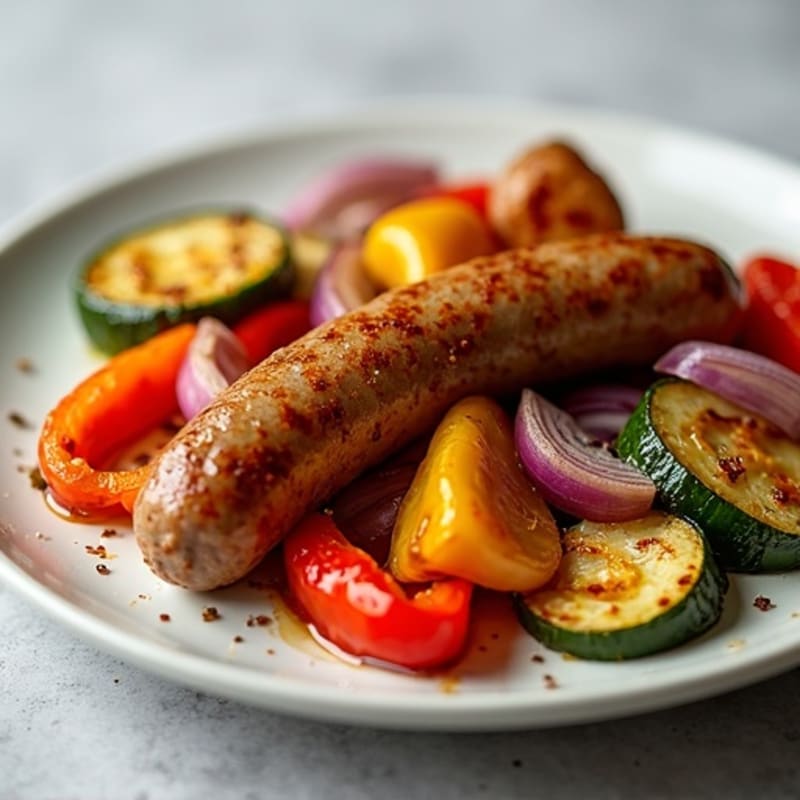Sausage and Roasted Vegetable Medley