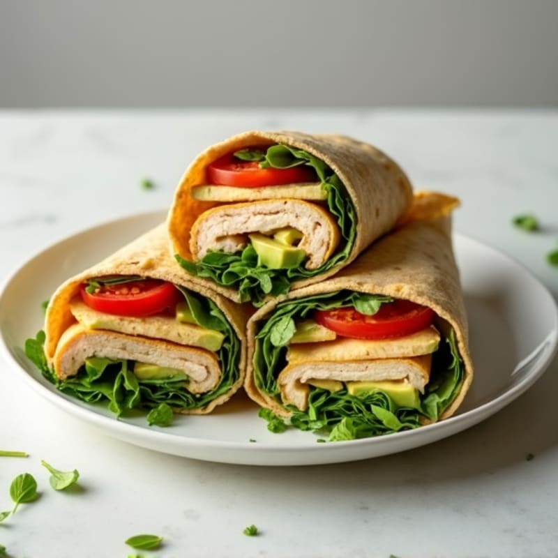 Fresh Turkey Avocado Wrap