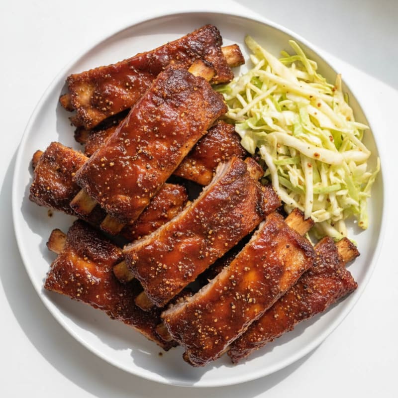 Slow-Cooked BBQ Pork Ribs