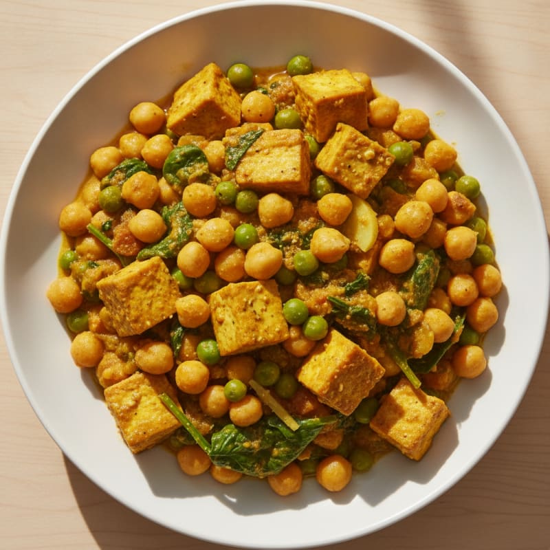 Hearty Chickpea and Vegetable Curry