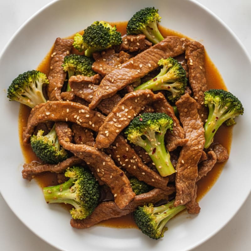 Slow Cooker Ginger Beef and Broccoli