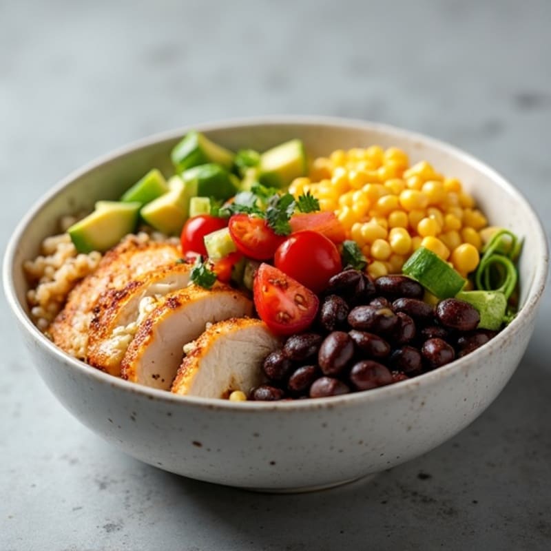 Hearty Black Bean Burrito Bowl