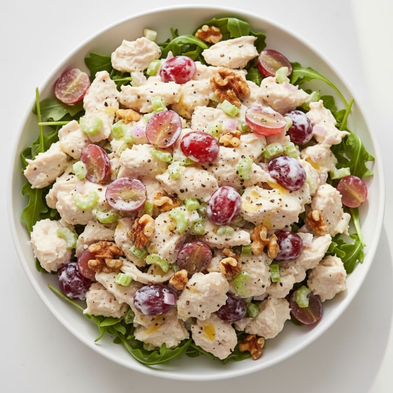 Chicken Salad with Grapes and Walnuts