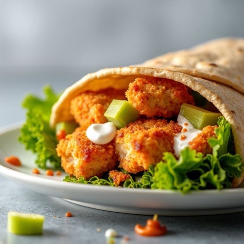 Crispy Buffalo Chicken Wrap