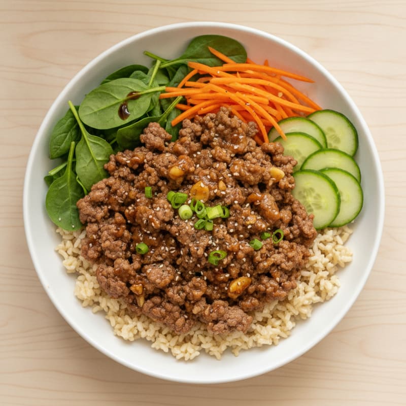 Korean Beef Bulgogi Bowl