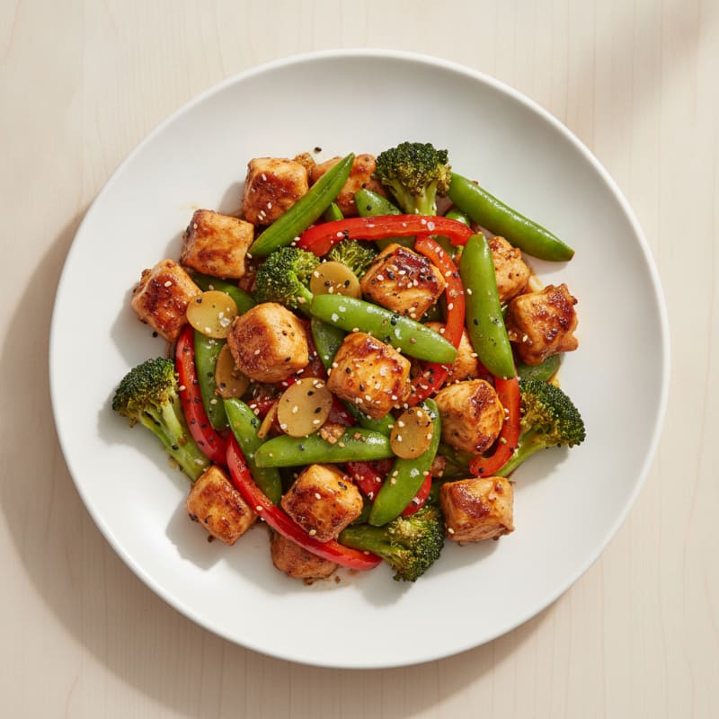 Teriyaki Chicken Stir-Fry with Vegetables