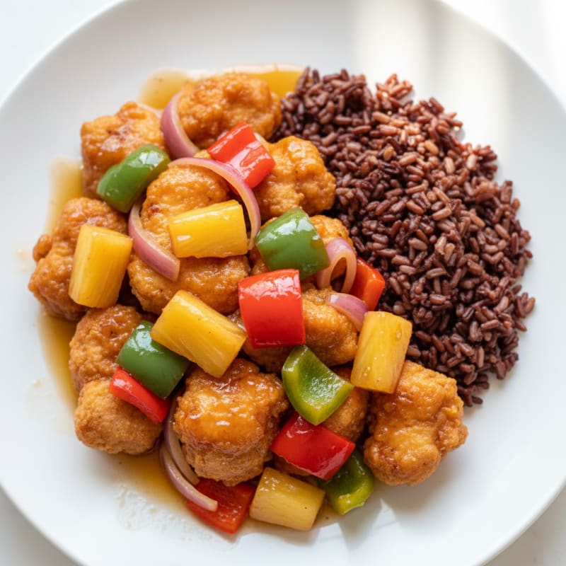 Sweet and Sour Chicken with Pineapple