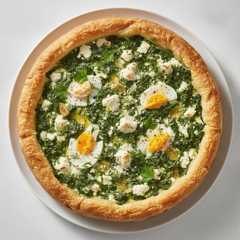 Spinach and Feta Phyllo Pie