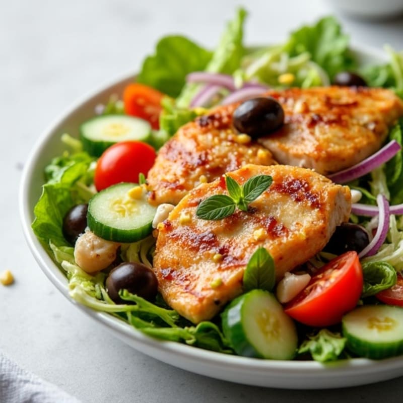 Chicken Italian Chopped Salad with Zesty Vinaigrette
