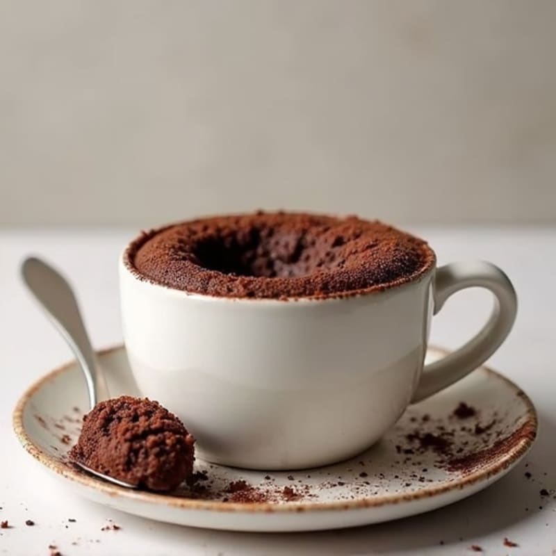 High-Protein Chocolate Fudge Mug Cake