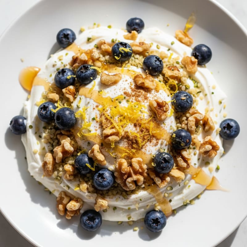 Creamy Zesty Greek Yogurt Parfait