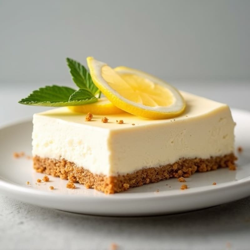 Protein-Packed Greek Yogurt Cheesecake
