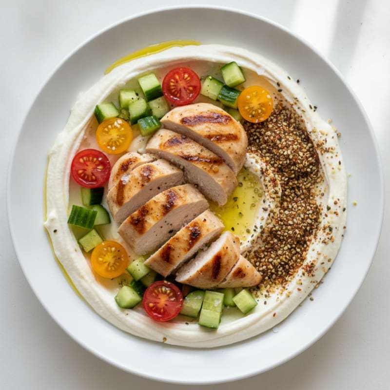 High-Protein Savory Labne Bowl