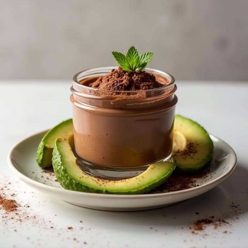 Creamy Chocolate Avocado Mousse