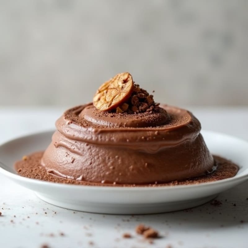 Silky Chocolate Protein Pudding with Greek Yogurt