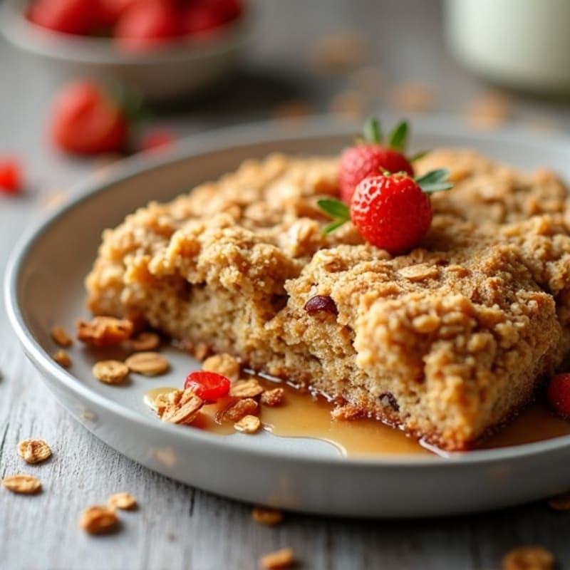 Soft-Baked Protein Oatmeal Cookie Skillet
