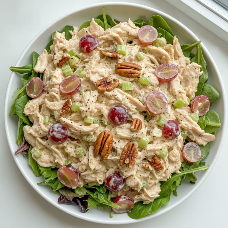 Chicken Salad with Grapes and Pecans
