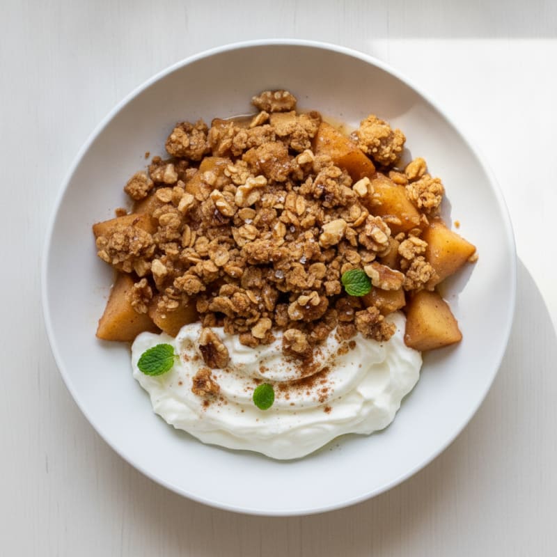 Baked Apple Crumble