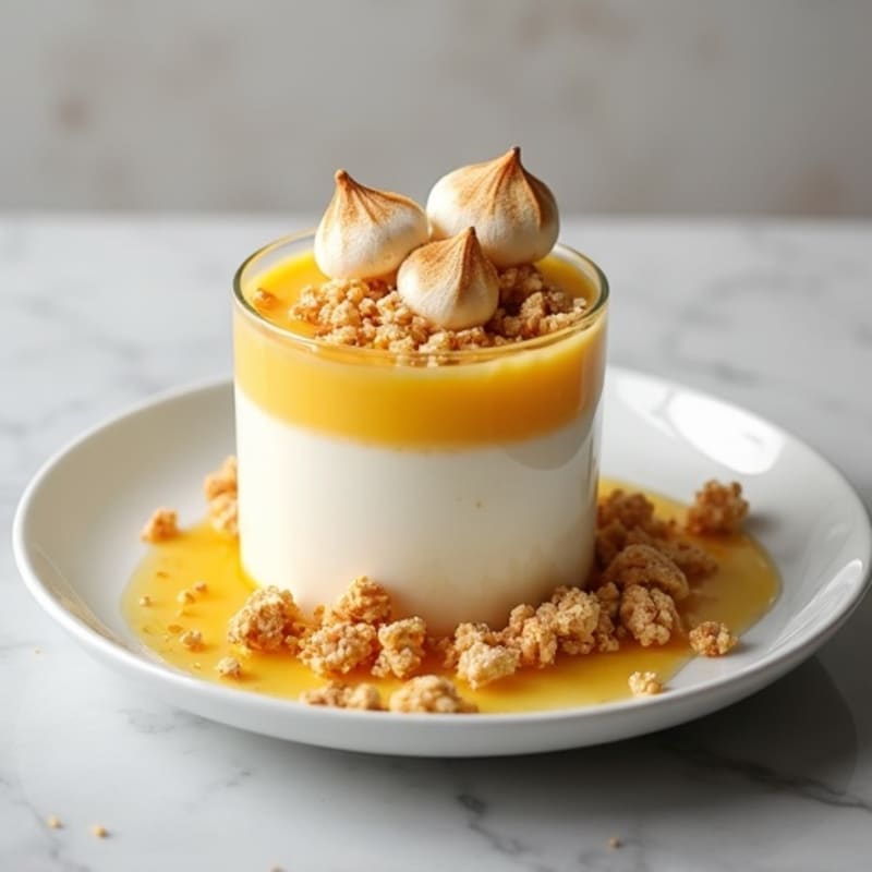 High-Protein Yogurt Parfait with Egg Whites