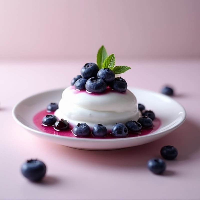 Silky Greek Yogurt with Berries