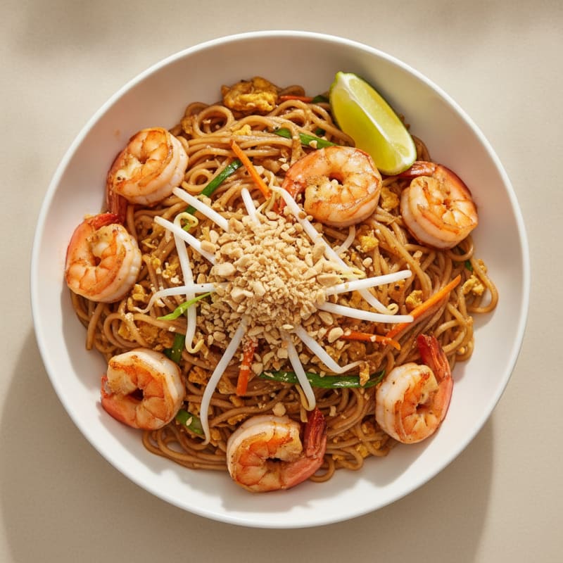 Shrimp Pad Thai Noodles