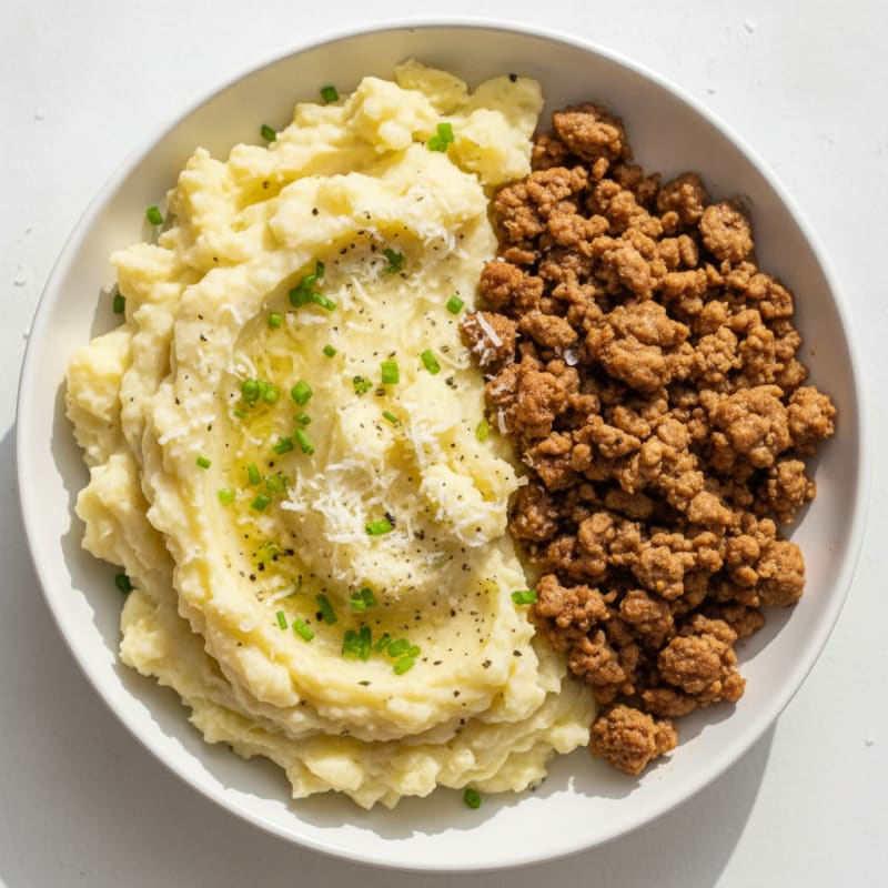 Garlic Parmesan Mashed Potatoes