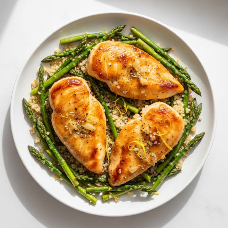 Quick Lemon Herb Chicken Skillet