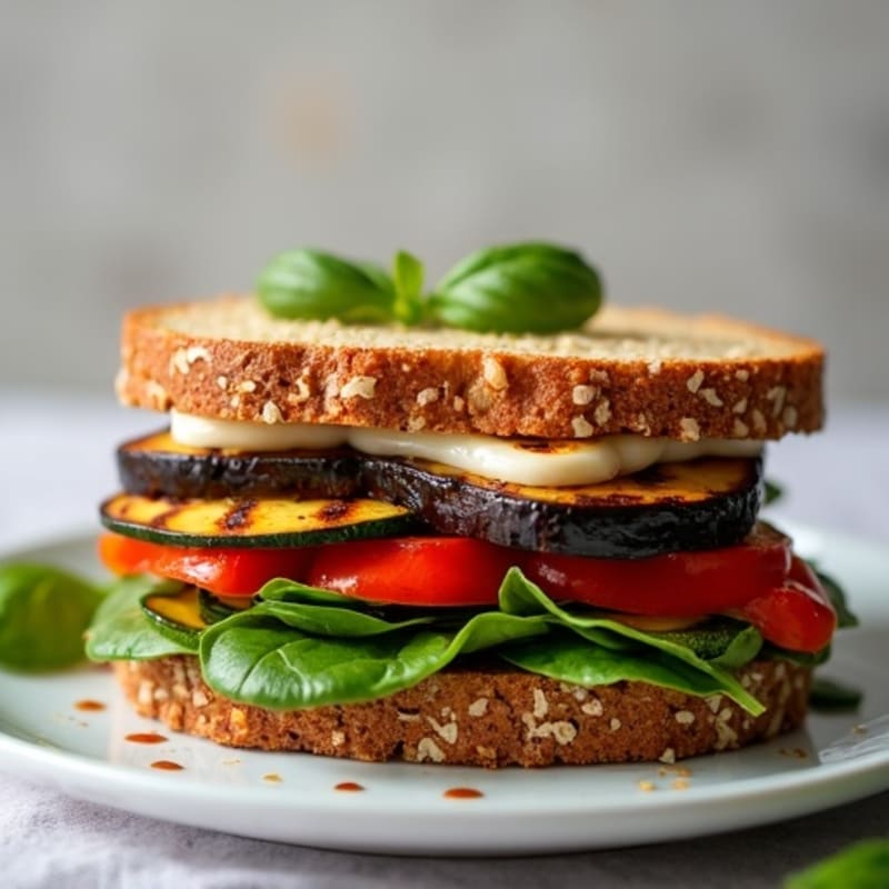 Hearty Grilled Vegetable Sandwich