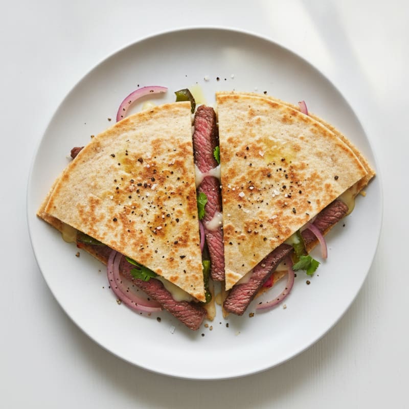 Steak and Poblano Quesadillas