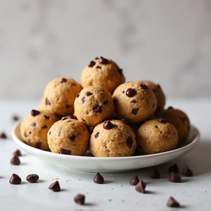 No-Bake Chewy Protein Cookie Dough Bites