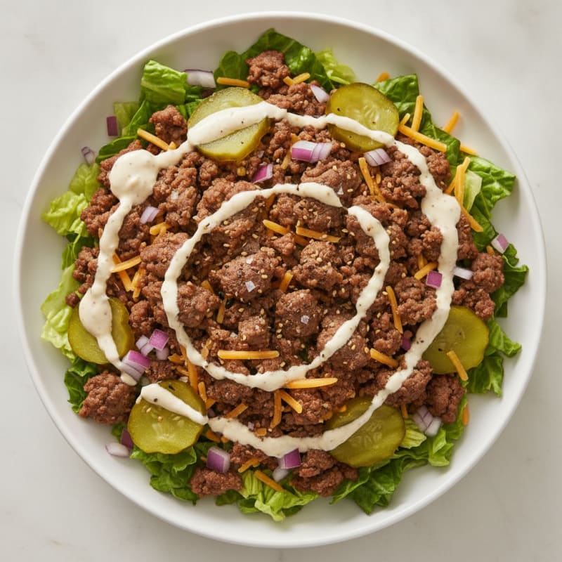 Big Mac Protein Bowl