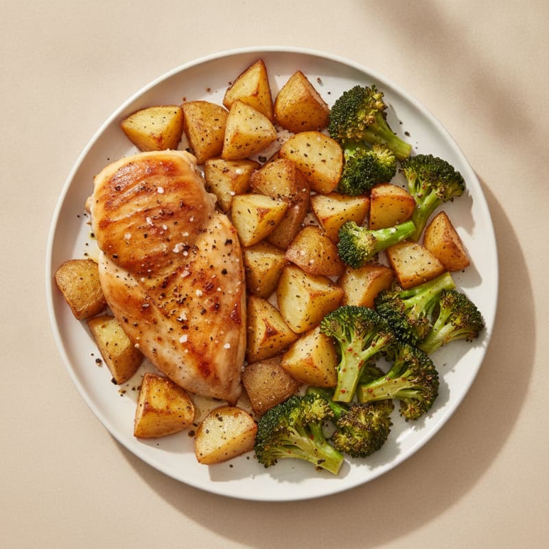 Sheet Pan Chicken and Roasted Vegetables