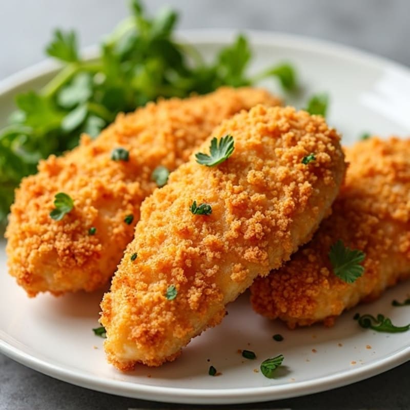 Crispy Baked Parmesan Chicken Tenders
