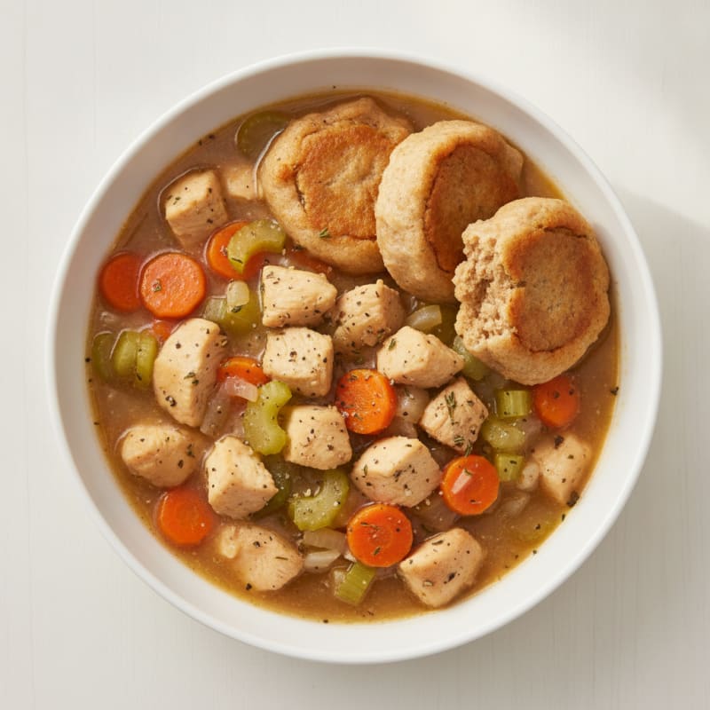 Homestyle Chicken and Dumplings