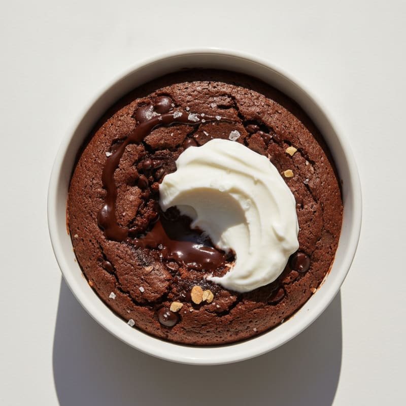Decadent Chocolate Protein Mug Cake