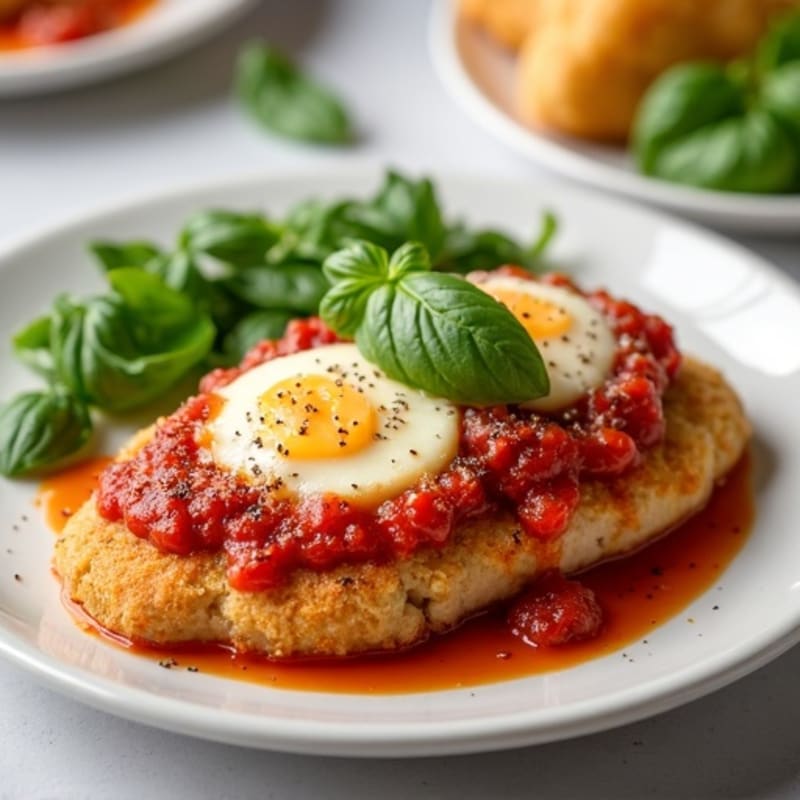 Crispy Baked Chicken Parmesan