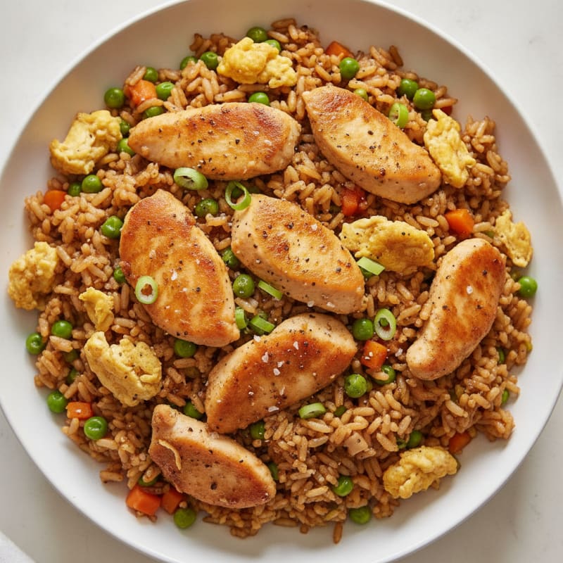Chicken and Egg Fried Rice